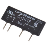 Sensata / Crydom Solid State Relay, 1.5 A Load, PCB Mount, 280 V rms Load, 10 V dc Control