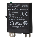 Sensata / Crydom ED Series Solid State Relay, 5 A Load, DIN Rail Mount, 280 V rms Load, 15 V dc Control