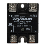 Sensata / Crydom DC Series Series Solid State Relay, 10 A Load, Panel Mount, 300 V dc Load, 32 V dc Control