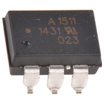 Broadcom ASSR-15XX Series Solid State Relay, 1 A Load, Surface Mount, 60 V Load, 0.8 V Control