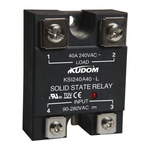 i-Autoc KSI Series Solid State Relay, 40 A Load, Panel Mount, 280 V ac Load, 280 V ac Control