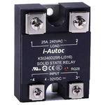 i-Autoc KSI Series Solid State Relay, 60 A Load, Panel Mount, 280 V ac Load, 32 V dc Control