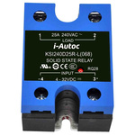 i-Autoc KSI Series Solid State Relay, 40 A Load, Panel Mount, 280 V ac Load, 32 V dc Control