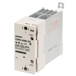 Omron G3PA Series Solid State Relay, 20 A Load, DIN Rail Mount, 528 V Load