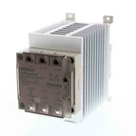 Omron G3PE Series Solid State Relay 3 Phase, 45 A Load, 480 V ac Load