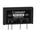 Crouzet GND Board Series Solid State Relay, 10 A rms Load, PCB Mount, 36 Vrms Load