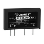 Crouzet GND Board Series Solid State Relay, 10 A rms Load, PCB Mount, 36 Vrms Load