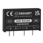 Crouzet GND Board Series Solid State Relay, 4 A rms Load, PCB Mount, 60 V rms Load