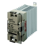 Omron G3PE-235B 12-24VDC Series Solid State Relay, 35 A Load, DIN Rail Mount, 264 V ac Load