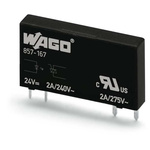 Wago 857 Series Solid State Relay, 2 A Load, Plug-In Mount, 240 V ac/dc Load