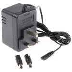 Mascot, 12W Plug In Power Supply 12V ac, 1A, 1 Output Linear Power Supply, Type G