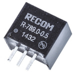 Recom Through Hole Switching Regulator, 9V dc Output Voltage, 11 → 32V dc Input Voltage, 500mA Output Current