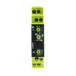 Tele E1ZM10 Series DIN Rail Mount Timer Relay, 12 → 240V ac/dc, 1-Contact, 0.05 s → 100h, SPDT
