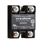 Sensata / Crydom Series 1 Series Solid State Relay, 25 A rms Load, Panel Mount, 280 V dc Load, 32 V dc Control