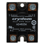 Sensata / Crydom HD Series Solid State Relay, 25 A rms Load, Panel Mount, 530 V ac Load, 32 V dc Control
