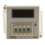 RS PRO Plug In Timer Relay, 100 → 240V ac, 1-Contact, 999.9s, 1-Function, SPDT
