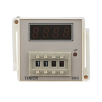 RS PRO Plug In Timer Relay, 12 → 48V dc, 1-Contact, 99.99s, 1-Function, SPDT