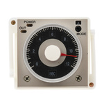 RS PRO Panel Mount Timer Relay, 100 → 125 V dc, 100 → 240V ac, 2-Contact, 0.1 s → 300h, DPDT
