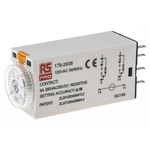 RS PRO Plug In Timer Relay, 110V ac, 2-Contact, 0.2 → 5s, 1-Function, DPDT