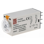 RS PRO Plug In Timer Relay, 110V ac, 2-Contact, 1 → 30min, 1-Function, DPDT