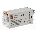 RS PRO Plug In Timer Relay, 24V dc, 2-Contact, 1 → 30min, 1-Function, DPDT