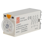 RS PRO Plug In Timer Relay, 230V ac, 4-Contact, 0.1 → 3min, 1-Function, 4PDT