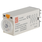 RS PRO Plug In Timer Relay, 110V ac, 4-Contact, 0.2 → 5s, 1-Function, 4PDT