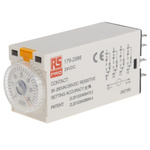 RS PRO Plug In Timer Relay, 24V dc, 4-Contact, 1 → 30min, 1-Function, 4PDT