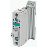 Siemens Solid State Relay, 10.5 A Load, DIN Rail Mount, 600 V ac Load, 24 V dc Control