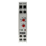 RS PRO DIN Rail Mount Timer Relay, 24V ac, 1-Contact, 0.3 s → 30h, 1-Function, SPDT