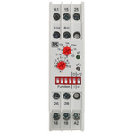 RS PRO DIN Rail Mount Timer Relay, 24 → 240V ac/dc, 1-Contact, 0.1 s → 120days, SPDT
