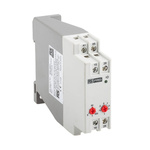 RS PRO DIN Rail Mount Timer Relay, 24 → 240V ac/dc, 2-Contact, 0.6 → 600s, 1-Function, DPDT