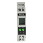 RS PRO DIN Rail Mount Timer Relay, 24 → 240V ac/dc, 1-Contact, 01. s → 999h, SPDT