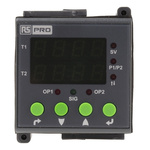 RS PRO Panel Mount Timer Relay, 110 → 240V ac, 2-Contact, 0.1 s → 999days, DPDT