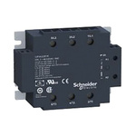 Schneider Electric Solid State Relay, 25 A Load, Panel Mount, 530 V ac Load, 140 V ac Control