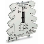Wago Signal Conditioner, Voltage Input, Current, Voltage Output, 24V dc Supply, ATEX, IECEx