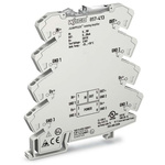 Wago 857 Series Signal Conditioner, Voltage Input, Current Output, 24V dc Supply