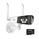 Reolink Indoor, Outdoor IR PoE Wifi CCTV Camera, 4608 x 1728 Resolution