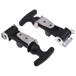 RS PRO Rubber, Stainless Steel Toggle Latch, 130 x 34 x 22mm