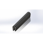 RS PRO Black PVC Edge Protection, 20m