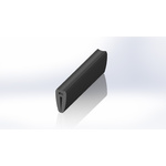 RS PRO Black EPDM Edge Protection, 20m
