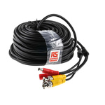 RS PRO 20m Cable CCTV Cable for use with CCTV Cameras, Recorders, DVRs, Monitors