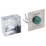 RS PRO Plastic Domed Push Button