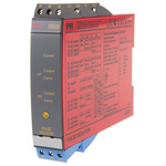 PR Electronics 2 Channel Galvanic Barrier, Pulse Isolator, NAMUR Sensor, Switch Input, NPN, Relay Output, ATEX