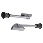 RS PRO Grey Kick Down Door Stop, 4.5mm Diameter, 155mm Long