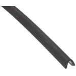 TE Connectivity Black Polyolefin Edge Protection, 1.2m