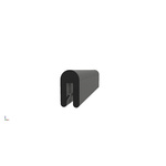 RS PRO Black EPDM Edge Protection, 20m