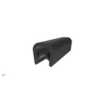 RS PRO Black EPDM Edge Protection, 20m