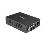 Startech 10/100/1000Mbit/s RJ45, SC Single Mode Media Converter Full Duplex 10km