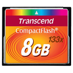 Transcend CF133 CompactFlash 8 GB MLC Compact Flash Card